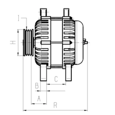 Imagem de Alternador HC Cargo F 032 116 934