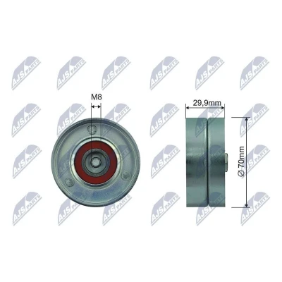 Imagem de NTY RNK VW 030 Polia Tensora VOLKSWAGEN: LT 28 46 2 Kasten