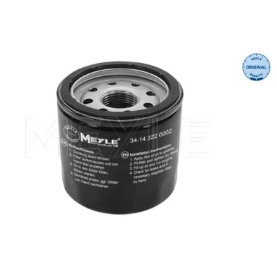 Imagem de MEYLE 34 14 322 0002 Filtro de óleo M20x1,5 ORIGINAL Quality com uma válvula retenção aparafusado SUBARU: Impreza I Sedan, II Sedan