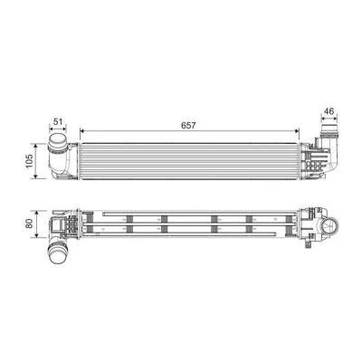 Imagem de VALEO 818228 Intercooler