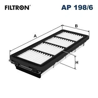 Imagem de FILTRON AP 198/6 Filtro de ar 39 109 268 Cartucho filtrante