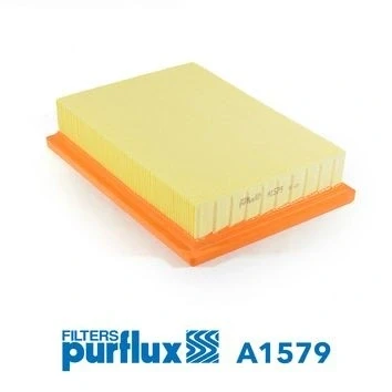 Imagem de PURFLUX A1579 Filtro de ar 52 170 243 Cartucho filtrante CHEVROLET: Aveo Hatchback, Sedan