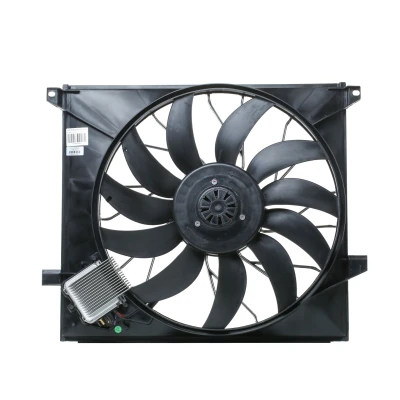 Imagem de NRF 47446 ventilador de radiador 530 12 850 com estrutura do (caixilho), Motor sem escovas módulo comando endado,