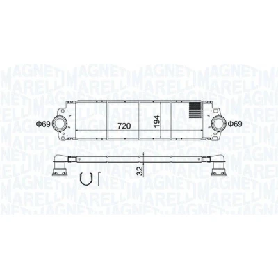Imagem de MAGNETI MARELLI 351319204200 Intercooler