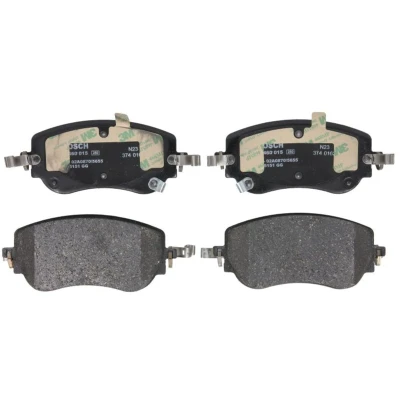 Imagem de BOSCH 0 986 460 015 Jogo de pastilhas para travão disco Baixo teor metálico com sensor desgaste integrado FIAT: Tipo Carrinha, Hatchback