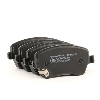 Imagem de BREMBO P 59 050 Jogo de pastilhas para travão disco com avisador sonoro desgaste parafusos pinça sem acessórios SUZUKI: SWIFT 3