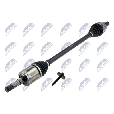 Imagem de NTY NPW VV 119 Veio de transmissão Eixo traseiro, traseiro esquerdo, direito 760mm VOLVO: XC60 I, V60 I