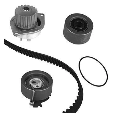 Imagem de METELLI 30 0683 1 Bomba de Água + Kit correia Distribuição 134 25mm para accionamento da dentada PEUGEOT: 206 Hatchback, Partner I Van