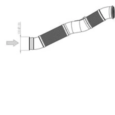 Imagem de Tubo de escape DINEX 67200