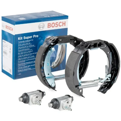 Imagem de BOSCH 0 204 114 675 Jogo de travões, travões tambor com acessórios, cilindro travão roda RENAULT: CLIO 2