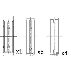 Imagem de FAI AutoParts BM1021 STD Chumaceira da cambota OPEL: Corsa D Hatchback, Astra H GTC, ALFA ROMEO: MiTo