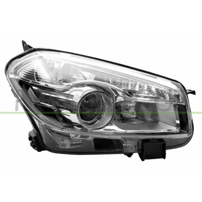 Imagem de PRASCO DS7114913 Farol Principal à direita H7/H7 com motor de regulação do alcance dos faróis NISSAN: Qashqai / Qashqai+2 I