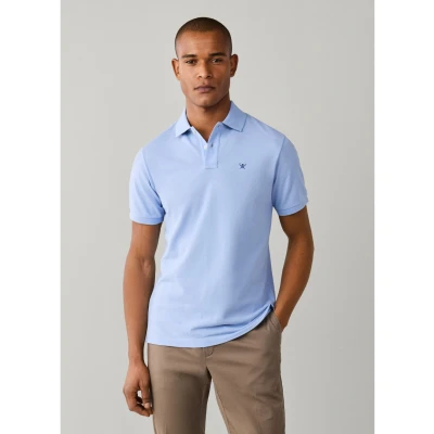 Imagem de Hackett London POLO Shirt SLIM FIT LOGO Polo, Homens, Tamanho: Medium, Summer blue