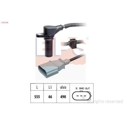 Imagem de EPS 1.953.505 Gerador de Impulsos Made in Italy OE Equivalent SEAT: Ibiza 3, VOLKSWAGEN: Sharan I, Polo IV Hatchback