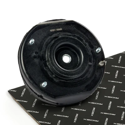Imagem de FEBI BILSTEIN 10105 Suporte de apoio do conjunto mola / amortecedor Eixo dianteiro, lado esquerdo com rolamentos esferas Borracha RENAULT: LAGUNA 1