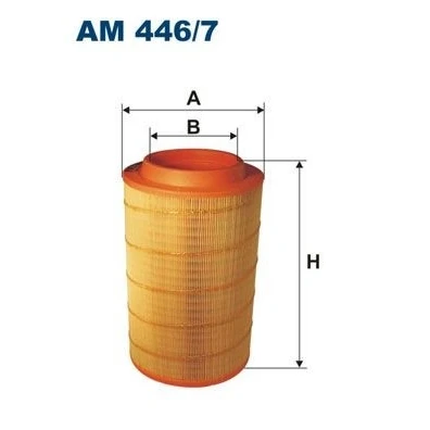 Imagem de FILTRON AM 446/7 Filtro de ar 414 245 Cartucho filtrante