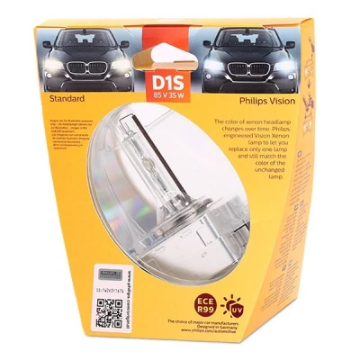 Imagem de PHILIPS 85415VIS1 Lâmpada, farol de longo alcance D1S 85V 35W 4600K Xenon BMW: 3 Touring, 1 Hatchback, Coupe, MERCEDES BENZ: Classe C Sedan