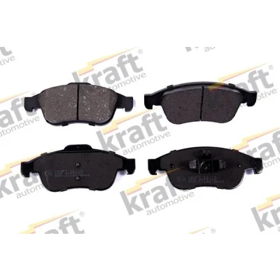 Imagem de KRAFT 6005142 Jogo de pastilhas para travão disco Eixo dianteiro RENAULT: MEGANE 3 Grandtour, 3, Coupe, DACIA: Duster SUV