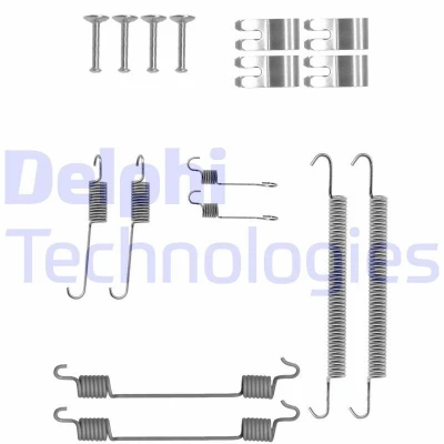 Imagem de DELPHI LY1407 Kit de acessórios, maxilas do travão LAND ROVER: Freelander I SUV Cabrio