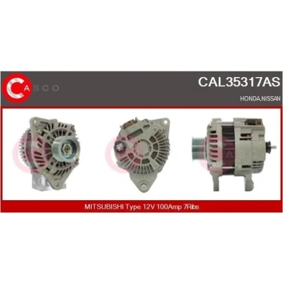 Imagem de CASCO CAL15470GS Alternador 12V 180A MERCEDES BENZ: Classe E Coupe, C Sedan, Sedan