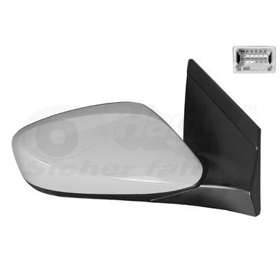 Imagem de Espelho retrovisor Van Wezel 8244808 à direita repintável completo, convexo, para regulação eléctrica dos espelhos, aquecível