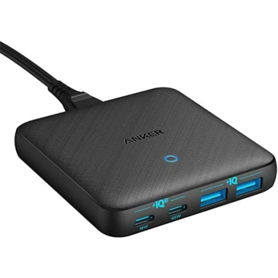 Imagem de Anker 543 2 USB C Carregador Rápido 45W Preto