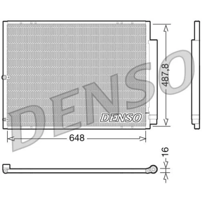 Imagem de DENSO DRM46037 Radiador, arrefecimento do motor 510 366 34 NISSAN: MICRA 3