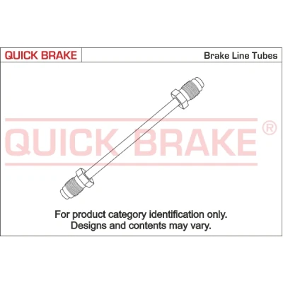 Imagem de QUICK BRAKE CU 0200TX TXL Tubo de travão
