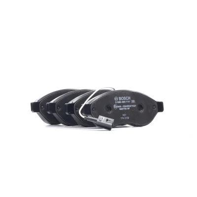 Imagem de BOSCH 0 986 494 111 Jogo de pastilhas para travão disco Baixo teor metálico com sensor desgaste integrado chapa anti ruído