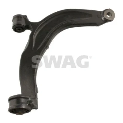 Imagem de SWAG 30 93 8284 Braço de suspensão com chumaceira Eixo dianteiro, lado direito, em baixo transversal Aço fundido VOLKSWAGEN: Transporter 5