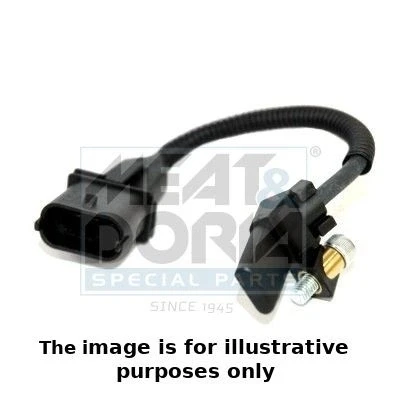 Imagem de MEAT &amp; DORIA 87675E Gerador de Impulsos 3pólos Sensor Hall OPEL: Astra H Hatchback, Vectra C Sedan, Insignia A Sports Tourer