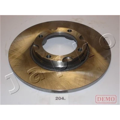 Imagem de JAPKO Disco de travão Eixo dianteiro 225mm 10mm 4 76mm cheio pintado 60204C Discos