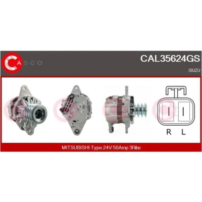 Imagem de CASCO CAL15A43GS Alternador 12V 90A