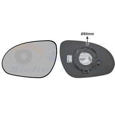 Imagem de VAN WEZEL 8207835 Vidro Espelho esquerda HYUNDAI: i30 I Hatchback, Carrinha