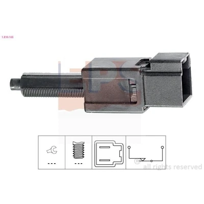 Imagem de EPS 1.810.165 Interruptor de luz stop mecânico Made in Italy OE Equivalent NISSAN: Qashqai / Qashqai+2 I