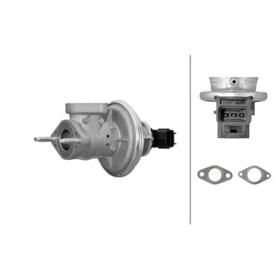 Imagem de HELLA 6NU 014 865 791 Válvula EGR electro pneumático com anéis de vedação FORD: Transit Mk5 Camião plataforma/Chassis, Van