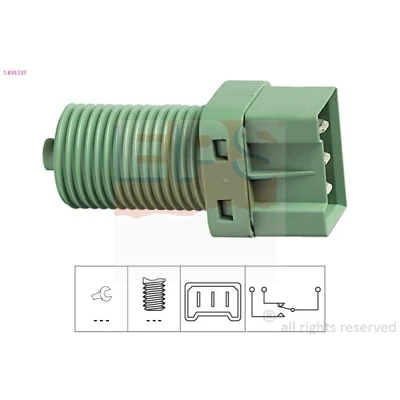 Imagem de EPS 1.810.131 Interruptor de luz stop mecânico Made in Italy OE Equivalent