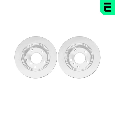 Imagem de OPTIMAL BS 4580C Disco de travão Eixo traseiro 276 19 5/6 ventilado revestido BMW: 3 Coupe, Sedan, Touring