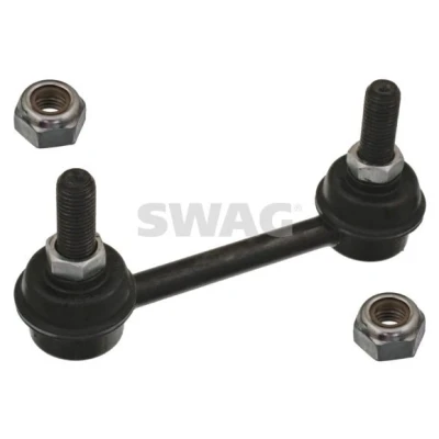 Imagem de SWAG 82 94 2585 barra / escora, estabilizadora Eixo traseiro esquerdo, direito 90 M10 x 2 com porca autoblocante Aço preto