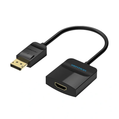Imagem de Conversor Vention HBGBB DisplayPort HDMI 1080P 15 cm Preto