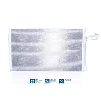 Imagem de NISSENS 940220 Condensador sem secador Alumínio 658 R 134a VOLVO: C30, S40 II, V50
