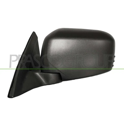 Imagem de Espelho retrovisor Prasco MB8227004 esquerda preto para regulação manual do espelho, convexo, sem cor MITSUBISHI: L200 / Strakar IV Pick up
