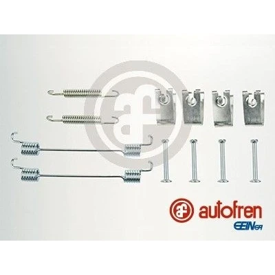 Imagem de AUTOFREN SEINSA D3969A Kit de acessórios, maxilas do travão Eixo traseiro TOYOTA: Yaris II Hatchback, NISSAN: Note I, RENAULT: CLIO 3