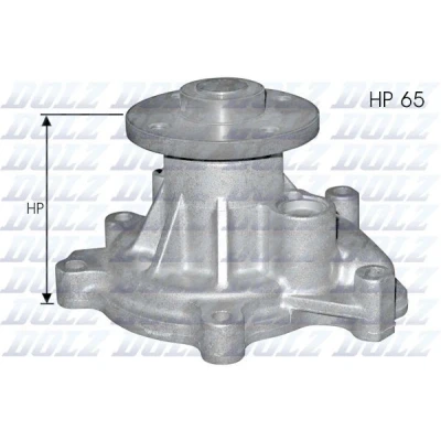Imagem de DOLZ T224 Bomba de água TOYOTA: Yaris I Hatchback, II Hatchback