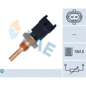 Imagem de FAE 33685 Sensor, temperatura do líquido de refrigeração OPEL: Astra G Caravan, H Caravan