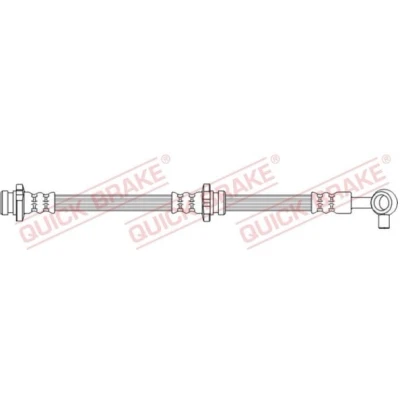 Imagem de QUICK BRAKE 50.745 Mangueira de Travão 626mm com rosca interior