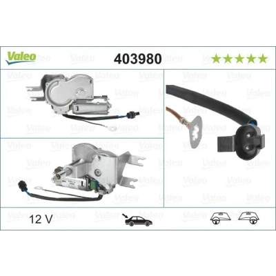 Imagem de VALEO ORIGINAL PART 403980 Motor de Limpa Vidros 12 traseira OPEL: Corsa B Hatchback, Van