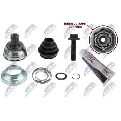 Imagem de NTY NPZ VW 047 Ponteira de Transmissão Eixo traseiro esquerdo, direito VOLKSWAGEN: Golf 5, Tiguan I, 7, AUDI: A3 Hatchback