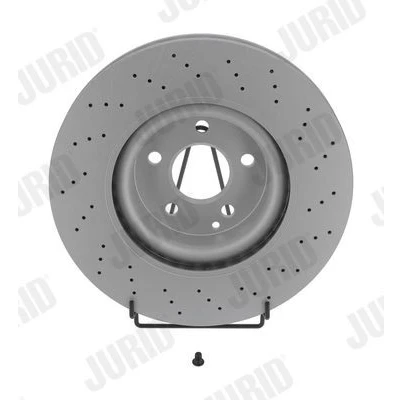 Imagem de JURID 562567JC 1 Disco de travão 335 32 5 perfurado/ventilado revestido com parafusos