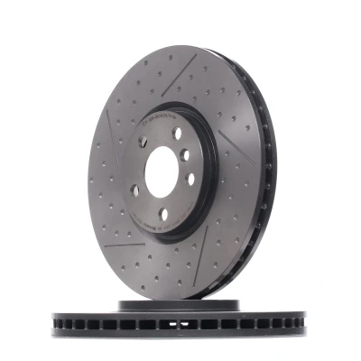 Imagem de BREMBO 09.D179.21 Disco de travão 335 30 5 ranhurado/perfurado, interior ventilado revestido alto carbono com parafusos MINI: Hatchback, Clubman